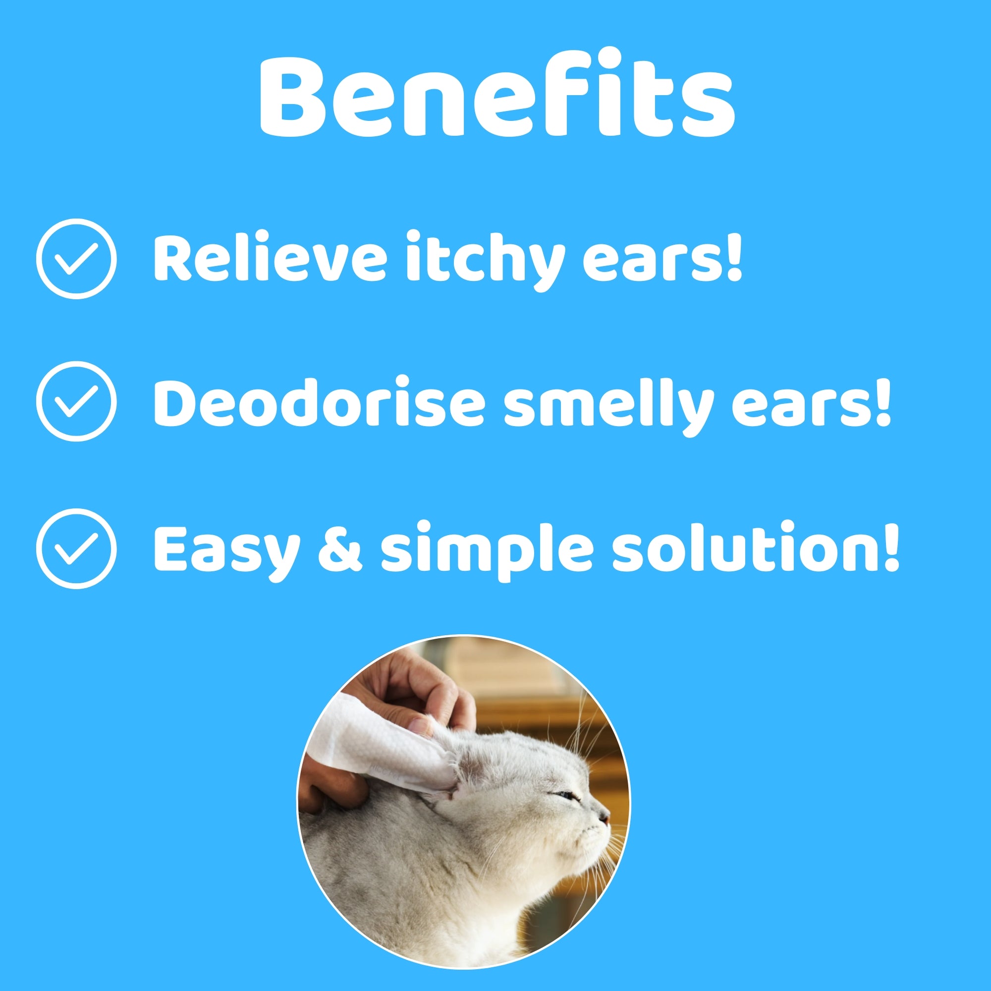 CatsLife Ear Wipes (8780457509106)
