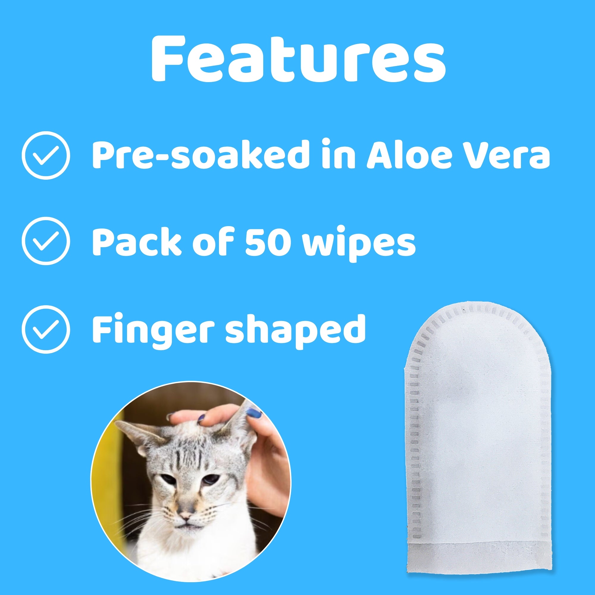CatsLife Ear Wipes (8780457509106)