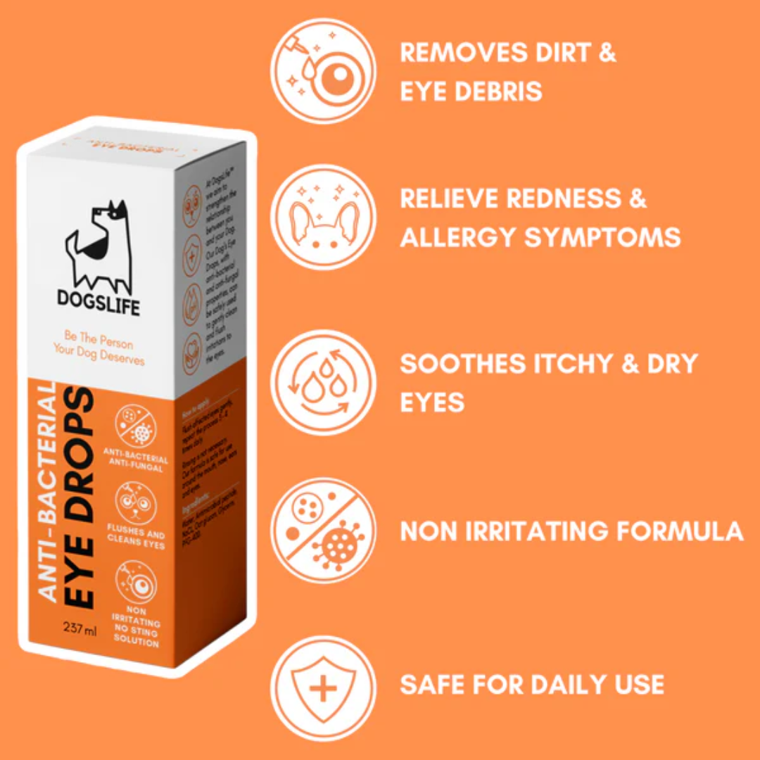 Dogslife Dog Ear Cleaning Solution 237ml | Remove Ear Wax & Debris | Relieve Itchy Ears | Anti-Fungal | Safe & Easy To Use (Copy) (8776238039282)