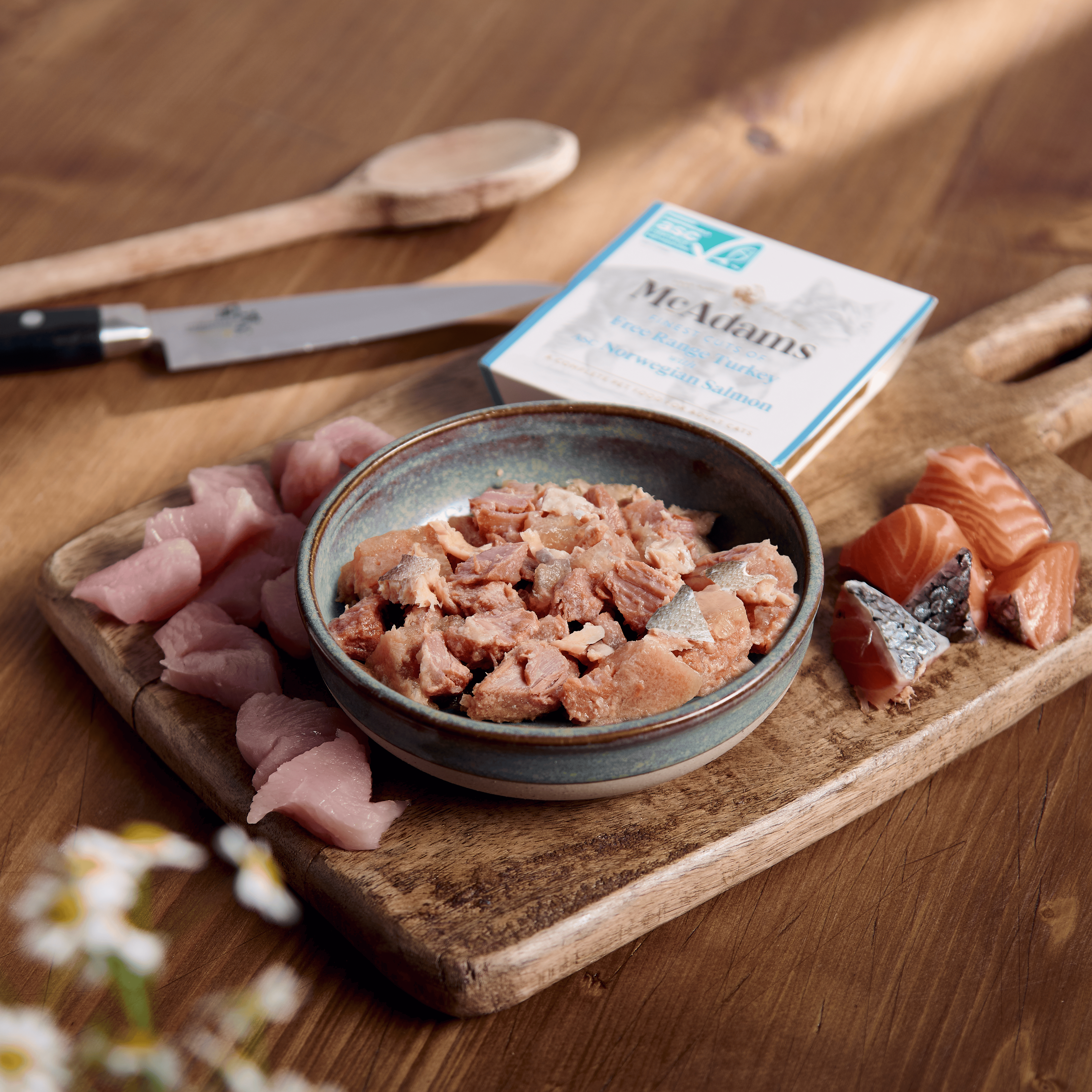 McAdams UK Cat Wet Food Free Range Turkey & Alaskan Salmon (7542249423090)