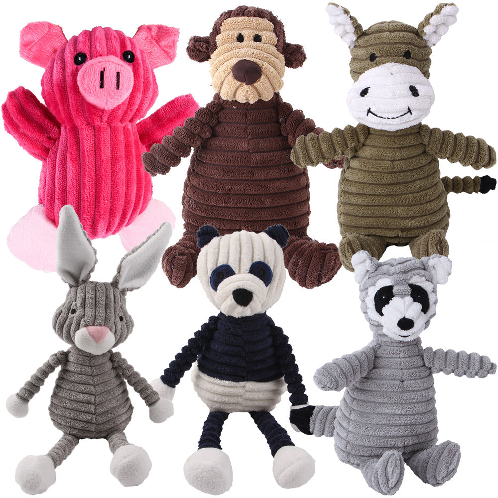 Plush Squeaky Dog Toys (7890371051762)