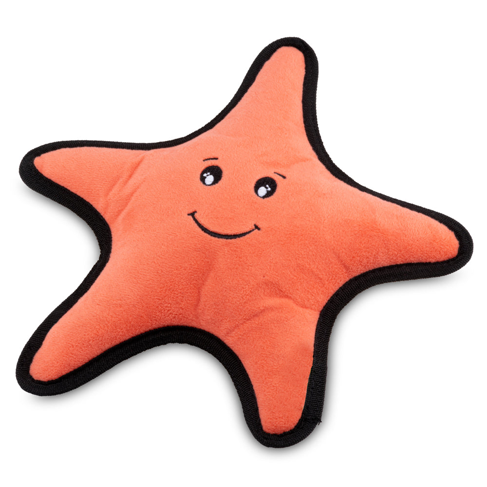 Rough & Tough Recycled Plastic Starfish Dog Toy (6869489877153)