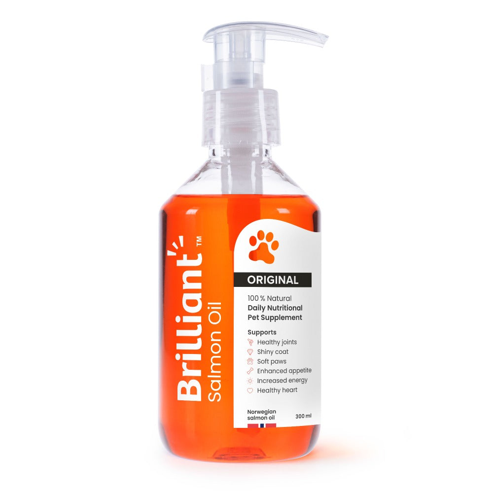 Brilliant Salmon Oil for Dogs, Cats & Puppies (7683169976562)