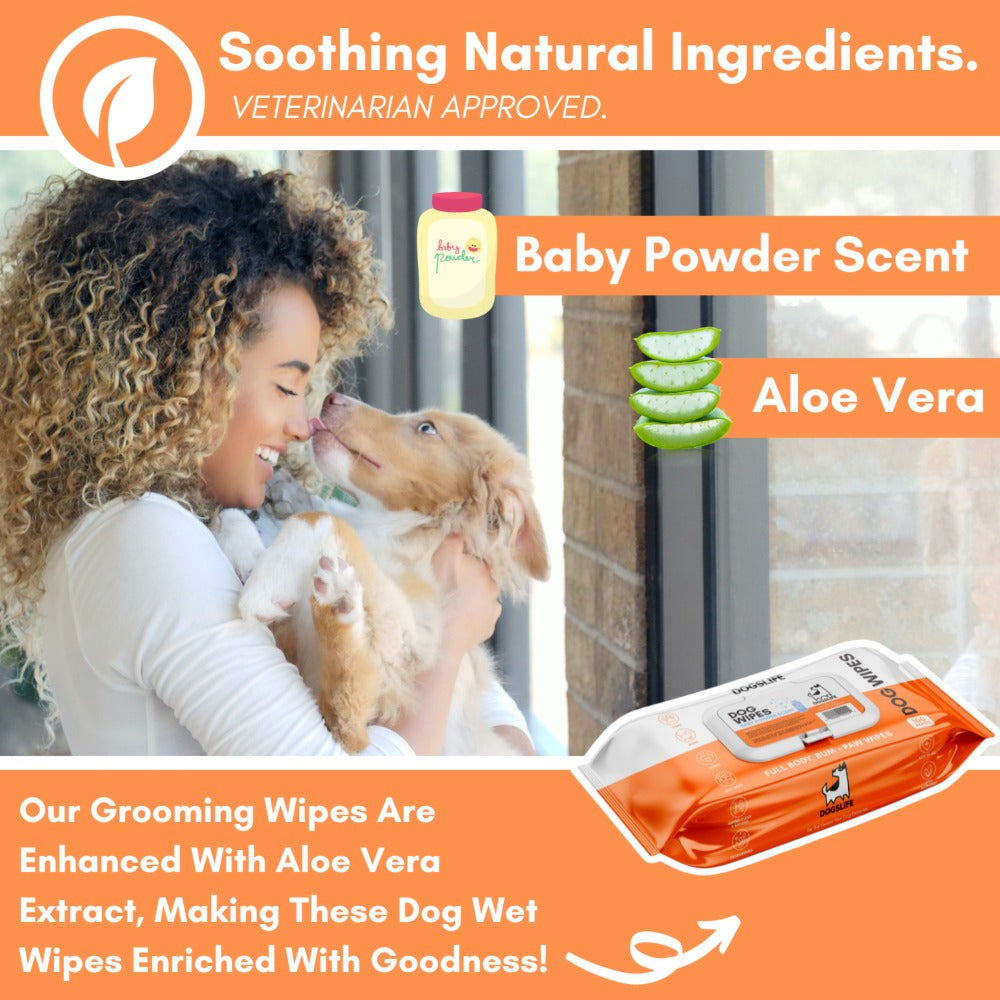 Dogslife Scented Grooming Wipes (7776367411442)