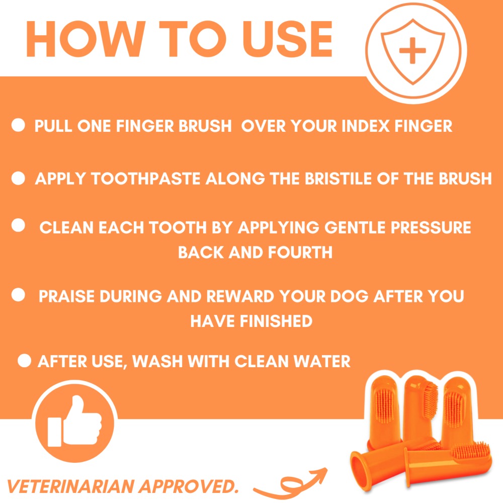 Dogslife Silicone Finger Toothbrushes (7776415514866)