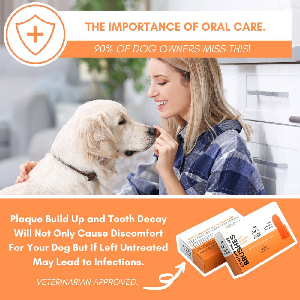Dogslife Silicone Finger Toothbrushes (7776415514866)