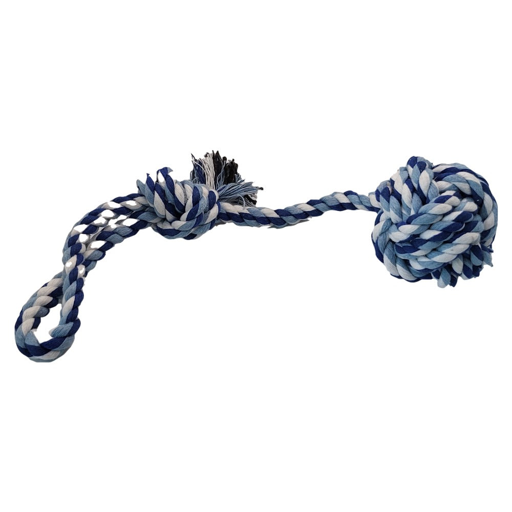 Cotton Ball on Loop Dog Toy (7599036236018)