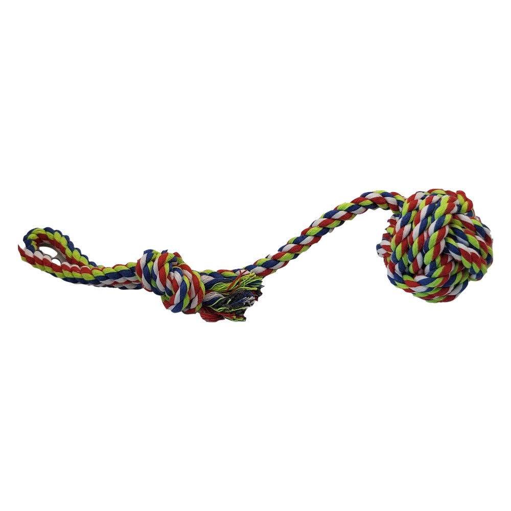Cotton Ball on Loop Dog Toy (7599036236018)