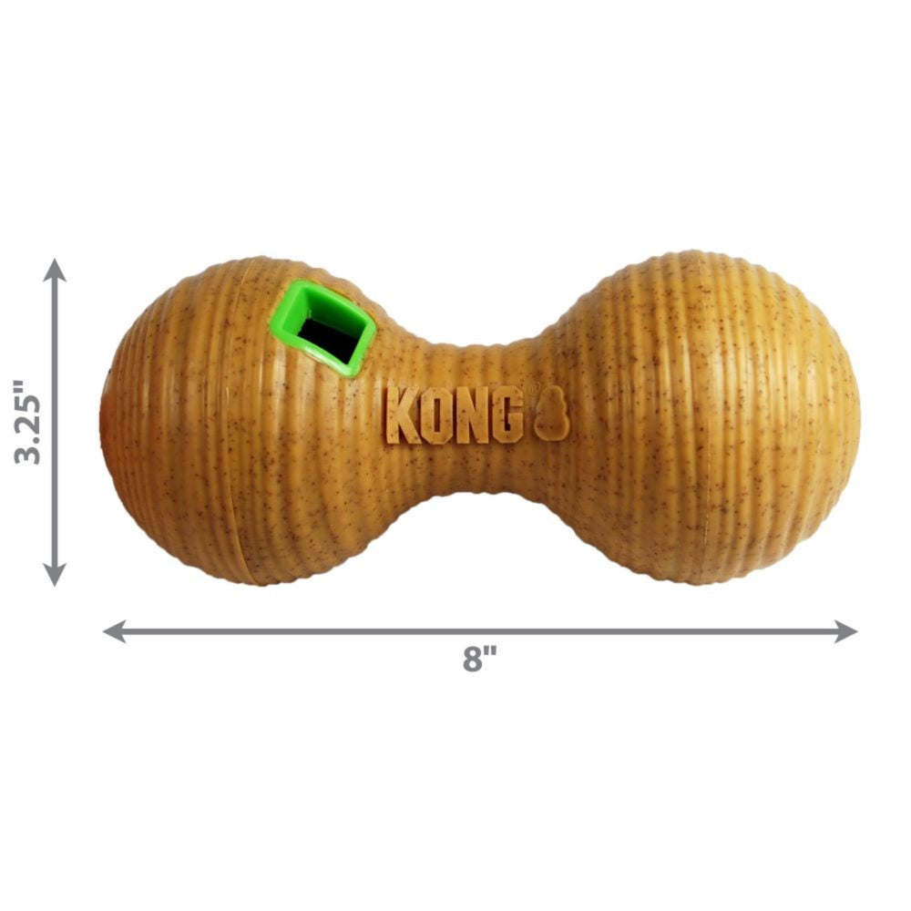 KONG Bamboo Feeder Dumbbell Dog Toy (7653922799858)