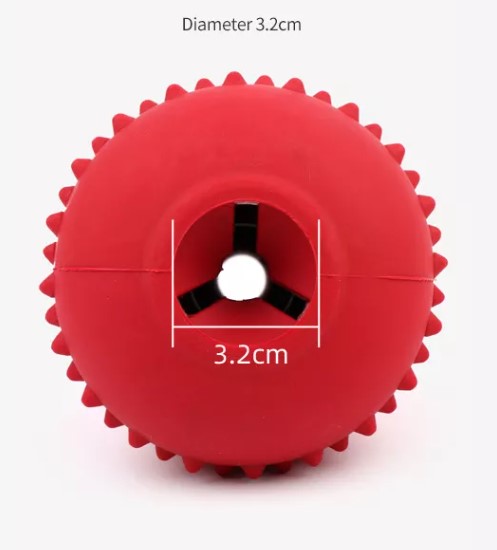 Gatchews Rubber Dog treat Dispenser toy (7775991890162)