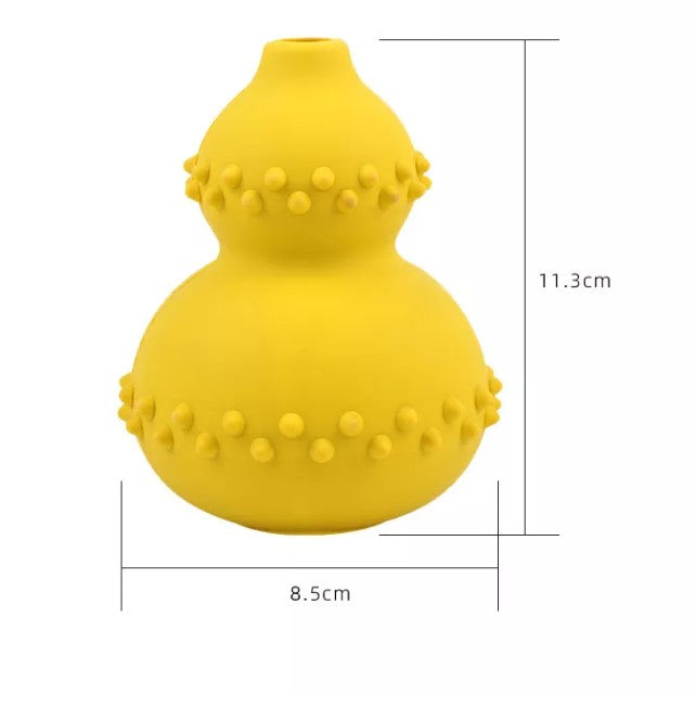 Gatchews Rubber Dog treat Dispenser toy (7775991890162)