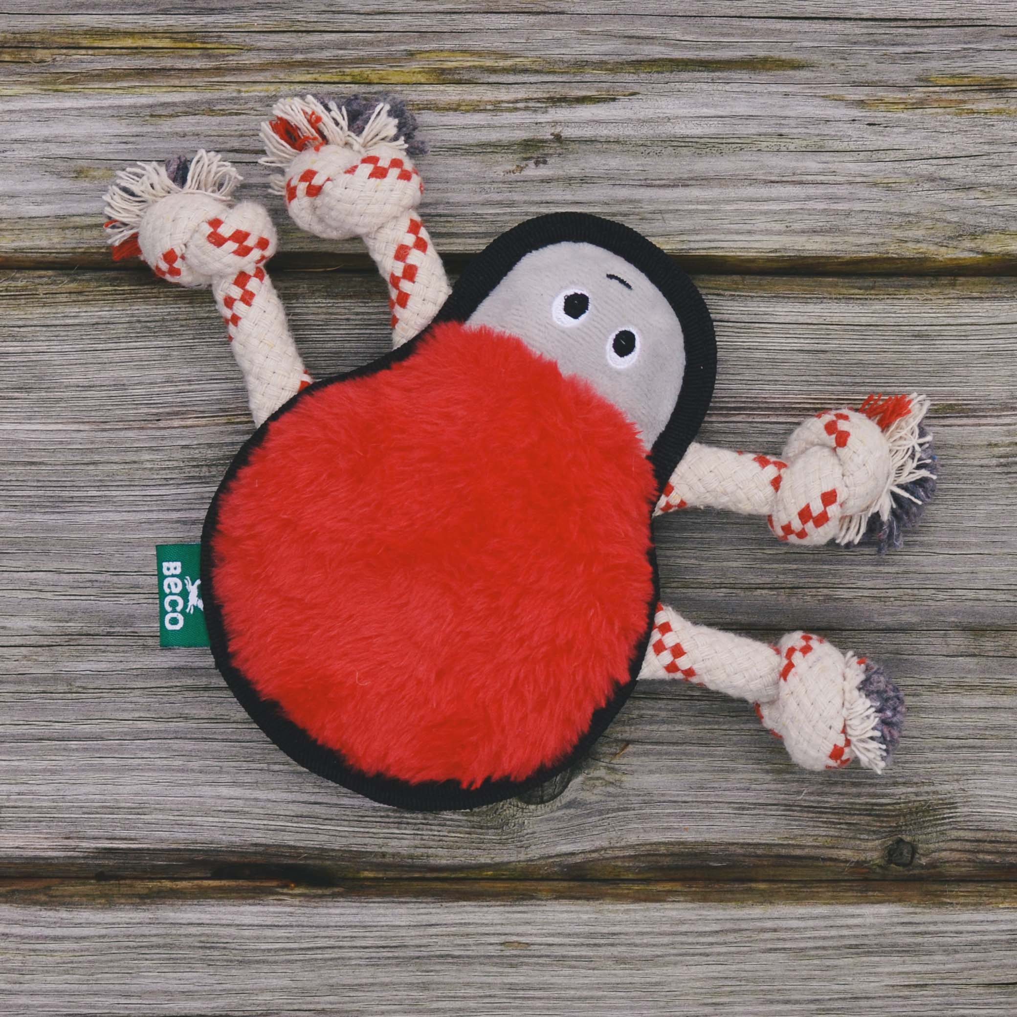 Rough & Tough Recycled Plastic Spider Dog Toy (7461400281330)