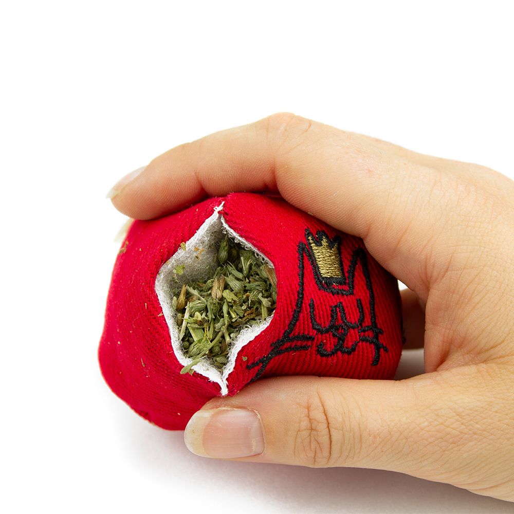 King Catnip Ball Cat Nip toy for Cats (7568570188018)