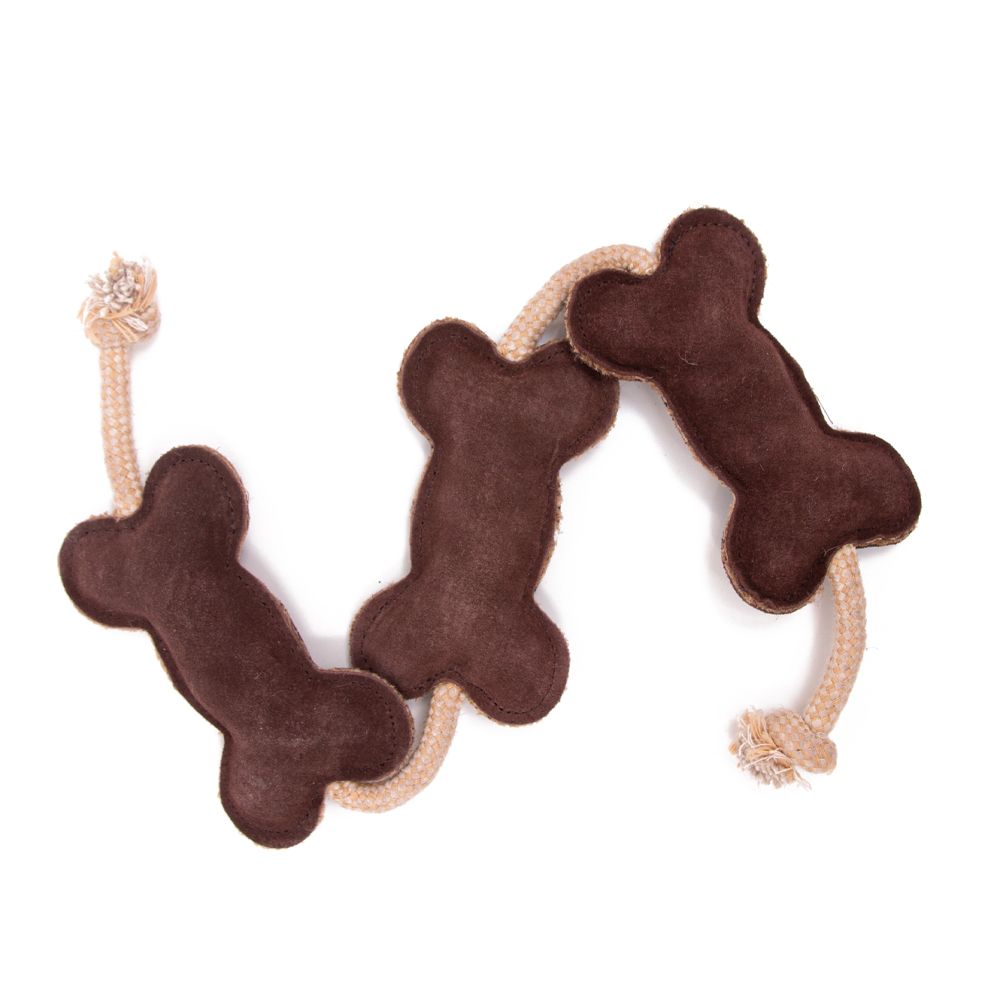 Green Elk Coco Buddies Jute & Bone Dog Toy (7568826368242)