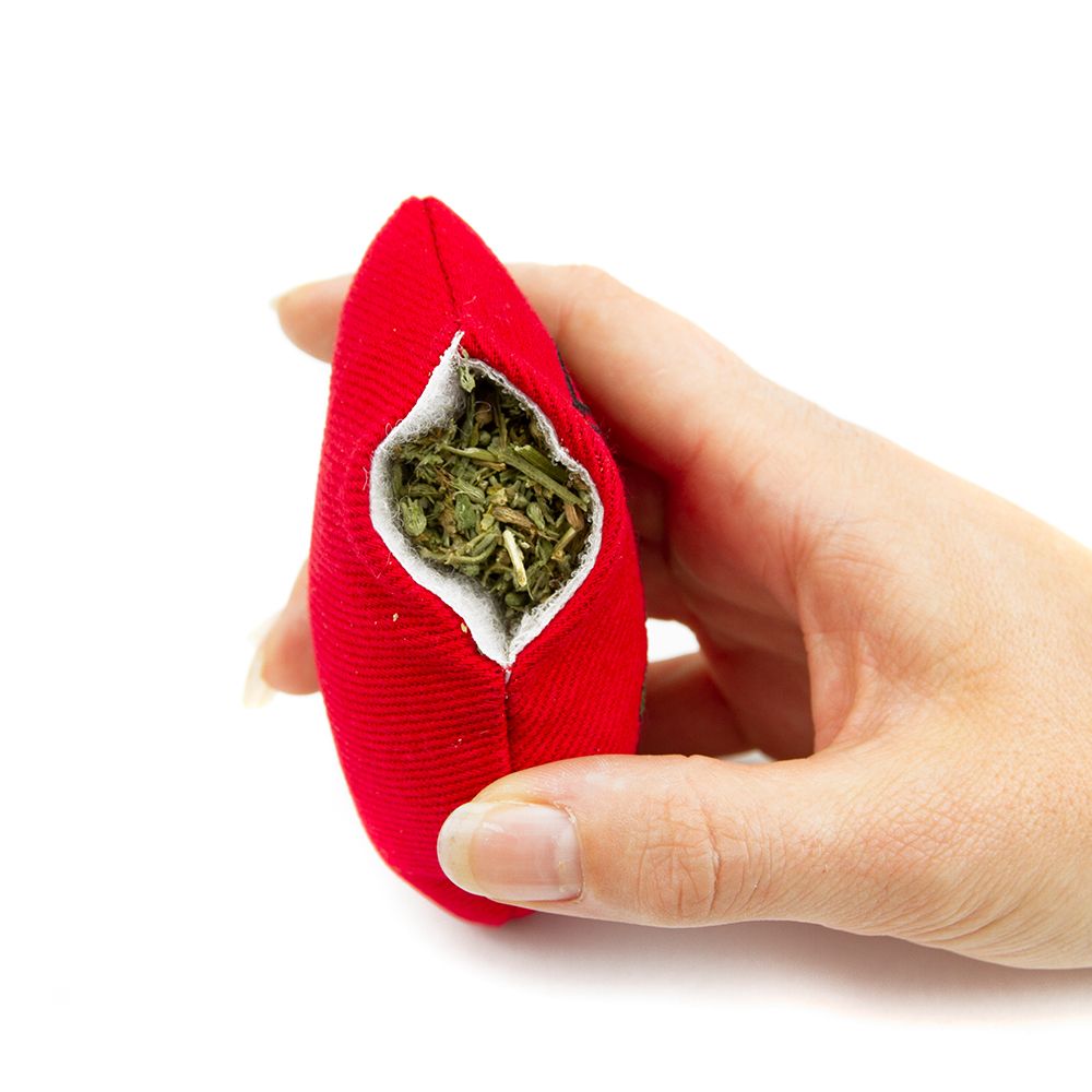 King Catnip Heart Cat Nip toy for Cats (7568578806002)