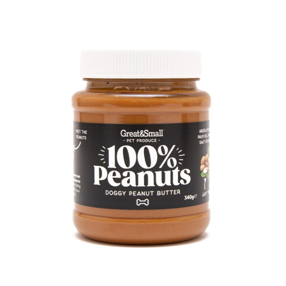 Great & Small 100% Peanut Butter 340g (8555256905970)