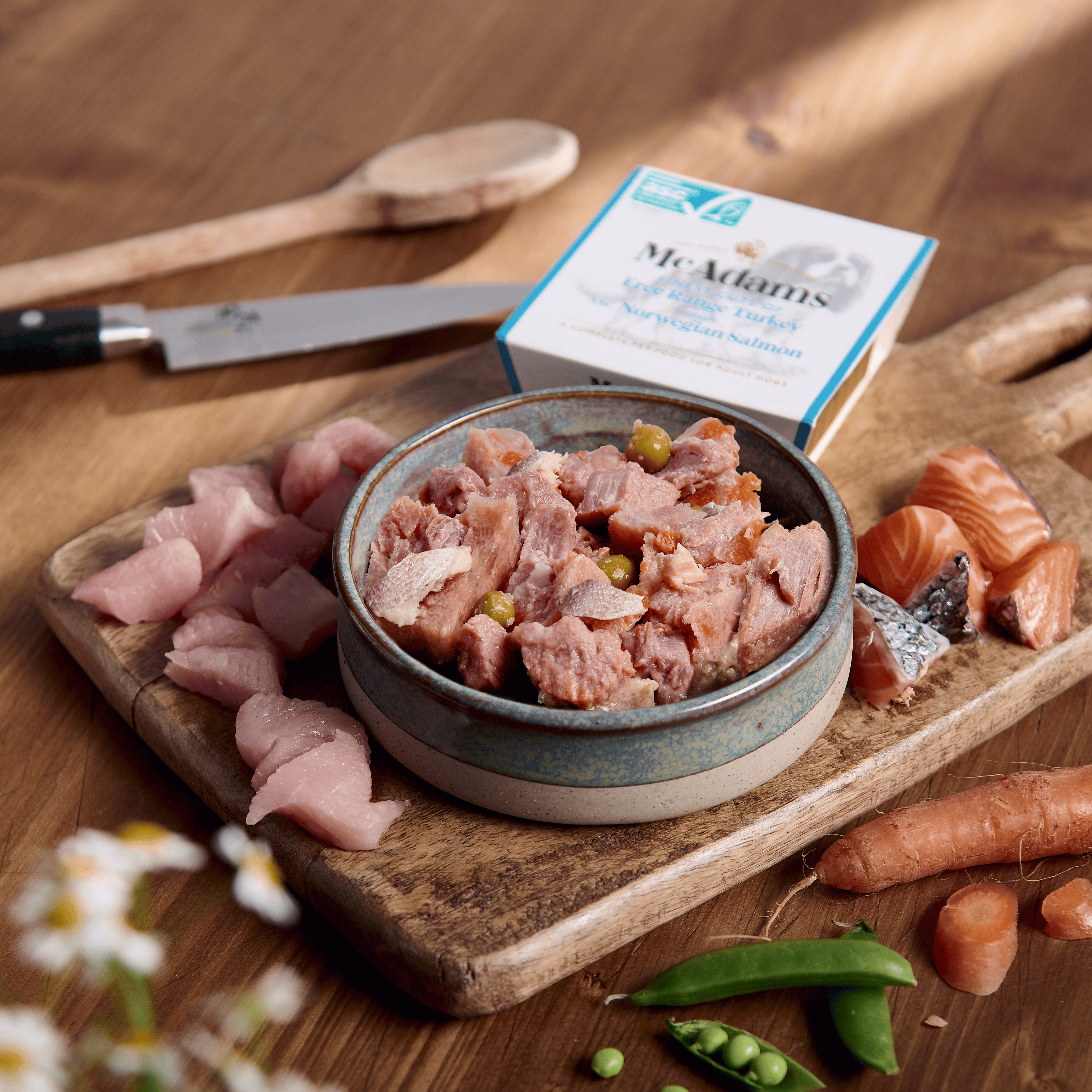 McAdams Free Range Turkey with Norwegian Salmon Wet Dog Food 150g (7557549195506)