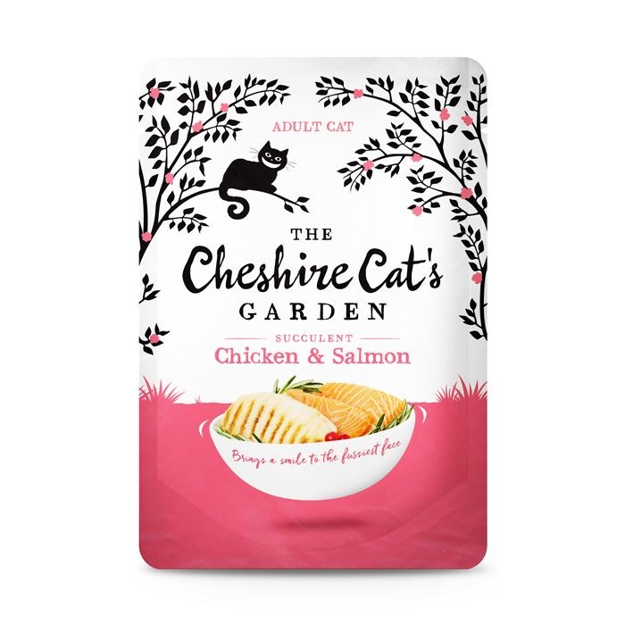 The Cheshire Cats Garden Succulent Chicken & Salmon 85g (8563713605874)