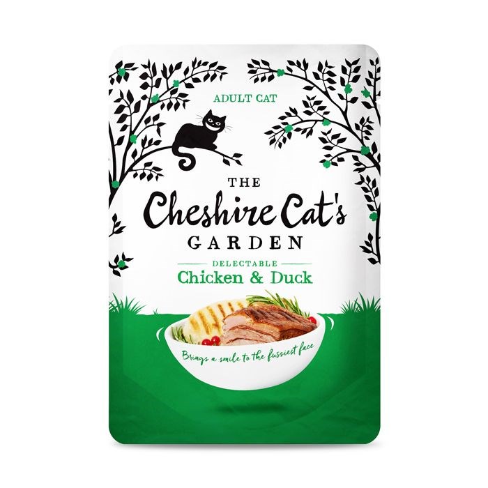 The Cheshire Cat's Garden Delectable Chicken & Duck 85g (8563716391154)