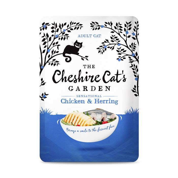 The Cheshire Cats Garden Sensational Chicken & Herring 85g (8563710492914)