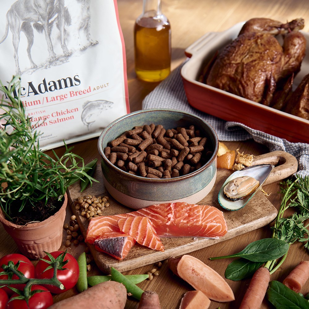 McAdams Medium Breed Free Range Chicken & Salmon Dry Dog Food