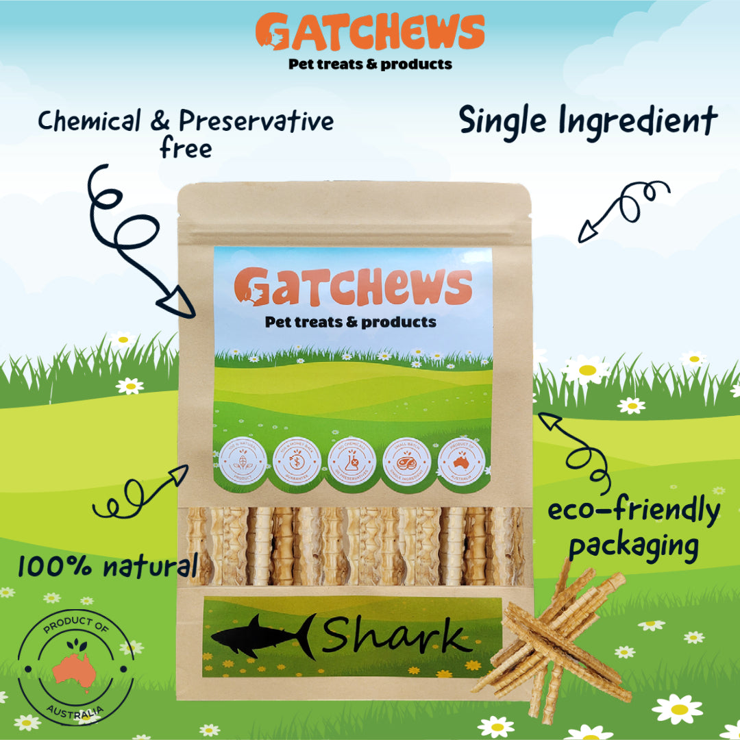 Gatchews Shark Cartilage Dog Treats 100g (6072422400161)